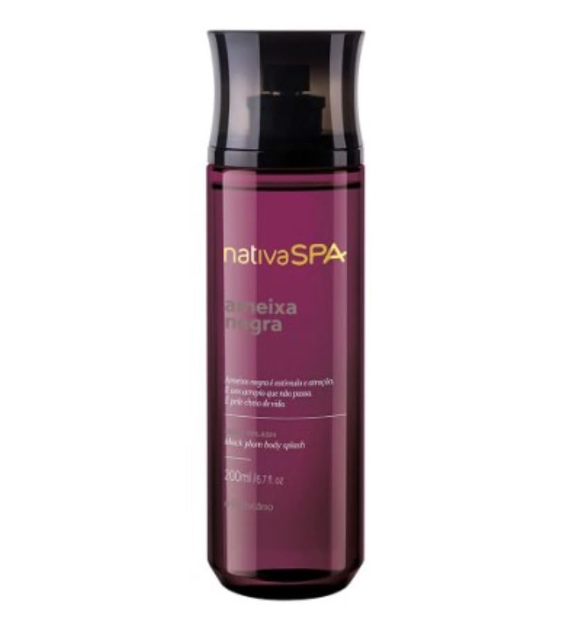 Body Splash Nativa Spa Ameixa Noir By O Boticário