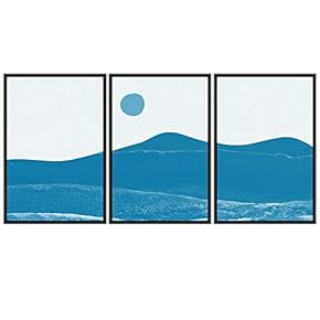 signwin 3 Piece Framed Canvas Wall Art Abstract...