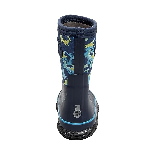 Image of BOGS Grasp Kids Waterproof Rain Boots, Insulated Winter Snow Boots