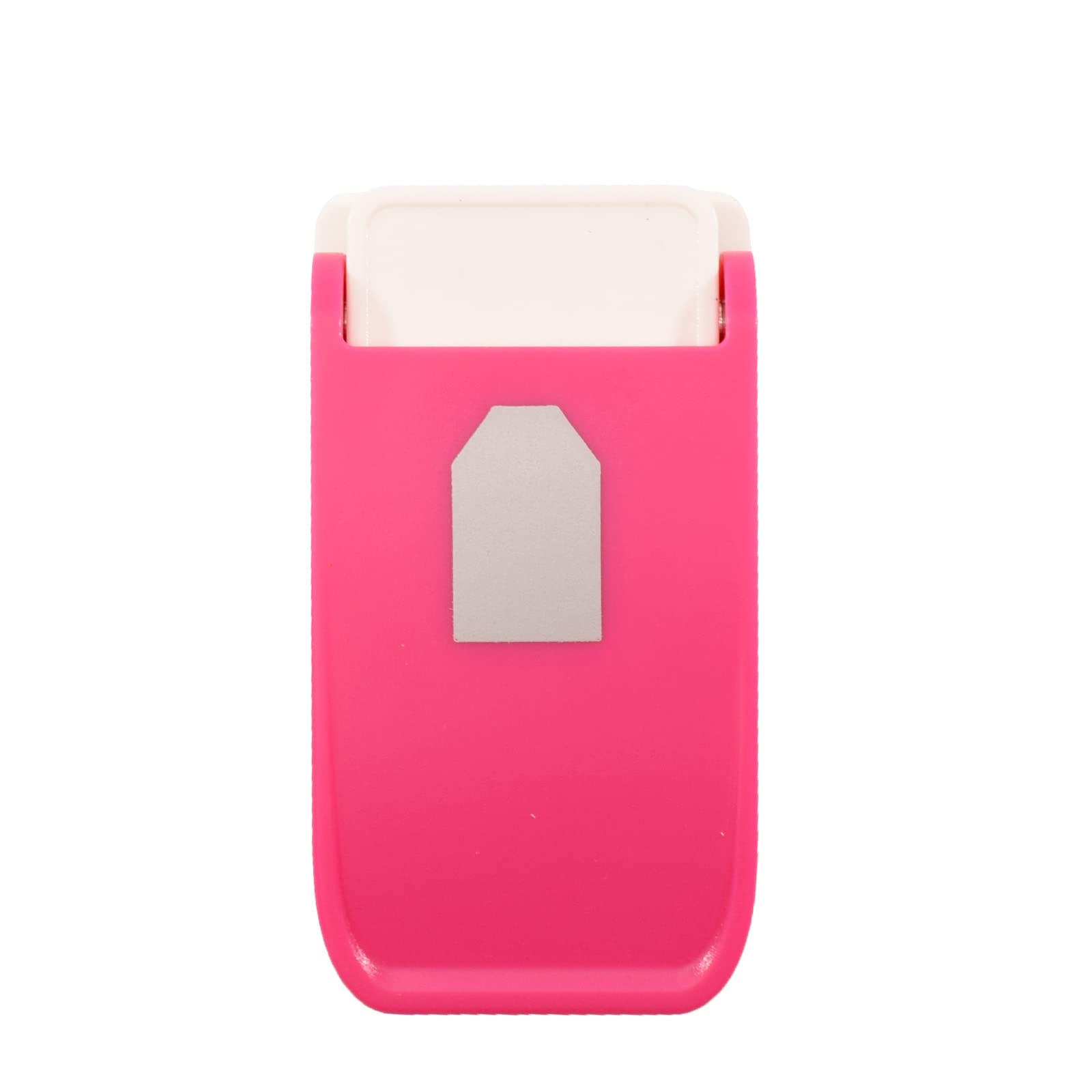Vaessen Creative Heavy Duty Craft Punch - Label - 2,5 x 1,7 cm Hole Punch - Cutter for Shrink Paper, Card Making, and Crafting