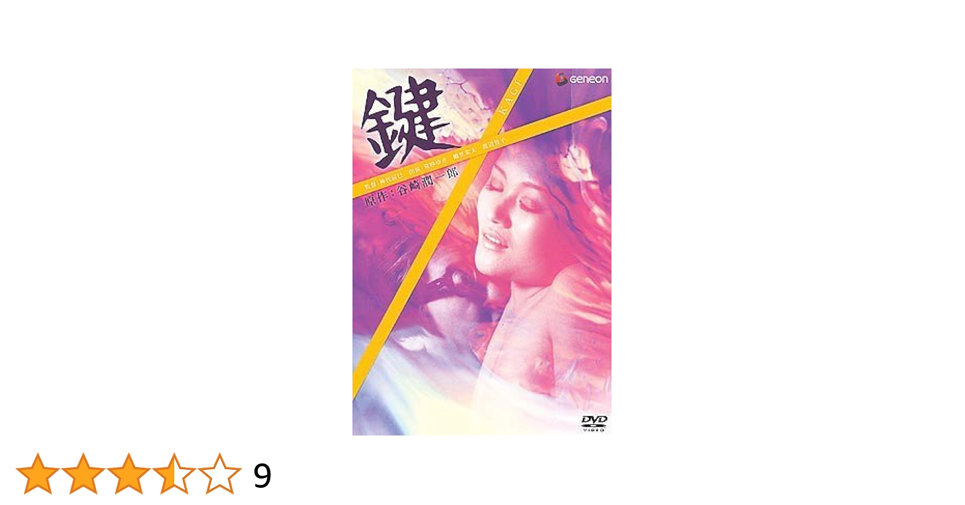 Amazon.co.jp: 鍵 [DVD] : 荒砂ゆき, 観世栄夫, 渡辺督子