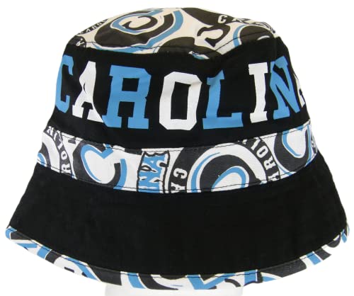 Carolina Custom Print City Name Bucket Hat (Black)