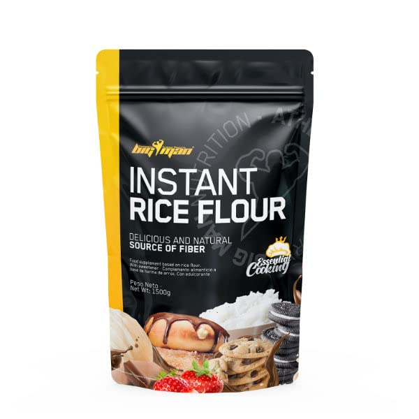Big Man Instant Rice Flour - 1 kg Galleta Negra