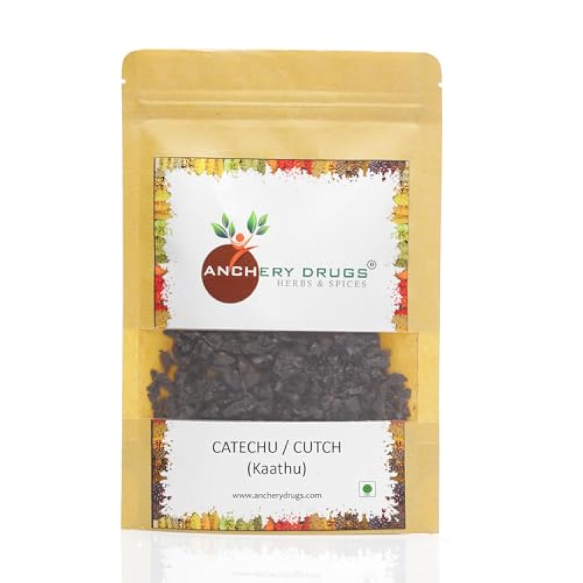 Anchery Drugs Kaathu, Catechu Powder, 500g for Health
