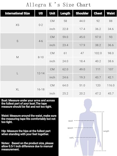 Allegra K - Camicia estiva da donna in chiffon con...