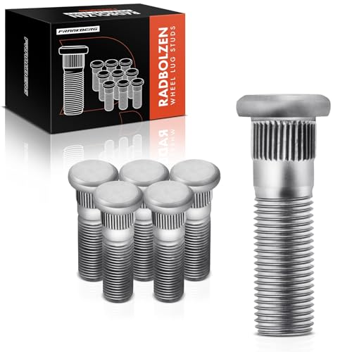 Frankberg 6 pernos de rueda traseros compatibles con G20 M30 Q45 AD Atlas Avenir BE Bluebird Cherry II NP300 NV350 Primera 1978-Hoy