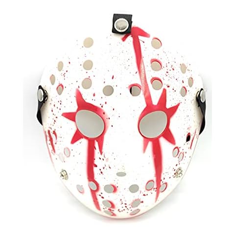 Promotech Ice Hockey Player Halloween Party Scary Mask for Children and Adults Cover