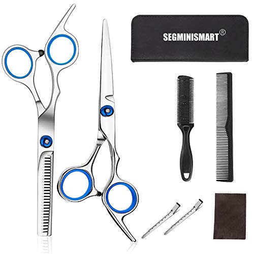 Hairdressing Scissors Kit,Professional Hair Cutting Scissors Set,Hairdressing Regular Scissor Salon Razor Edge Hair