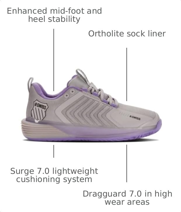 Image of K-Swiss Women's Ultrashot 3 Grass Tennis Shoe