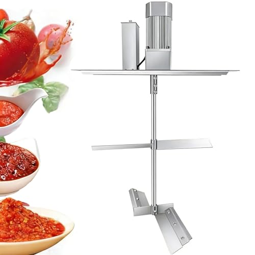 Komercyjny automatyczny mieszadło do żywności, ze stali nierdzewnej, regulowana prędkość, do gorącego garnka, zupy, sosów i smażenia, wydajny blender do przypraw i gotowania