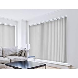 Cortinas Modernas Verticales Cortina Lamas Verticales Translúcida Lumen/Gradúe la Entrada de luz. Medidas Ancho x Alto. Se la ajustamos a Medida. Color: Gris. Medidas: 50cm x 120cm
