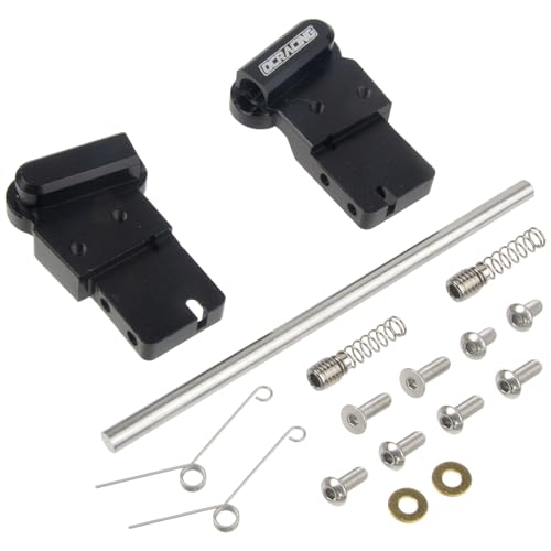 HobbyMarking Aluminum Rear Axle Holder Set for Tamiya Hornet/Grasshopper RC Buggy Car Upgrade Parts