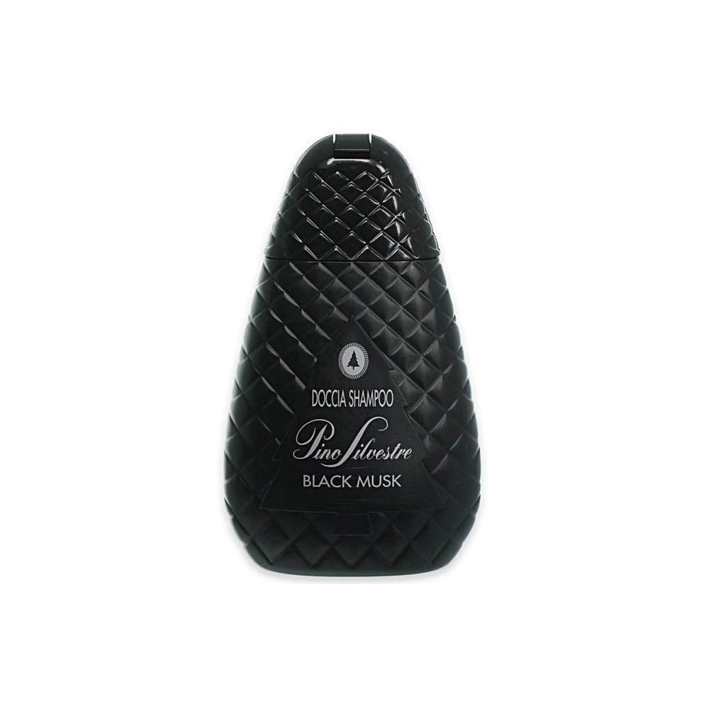 Pino Silvestre Black Musk Confezione Regalo Uomo Profumo Edt 75ml Doccia Shampoo 400ml