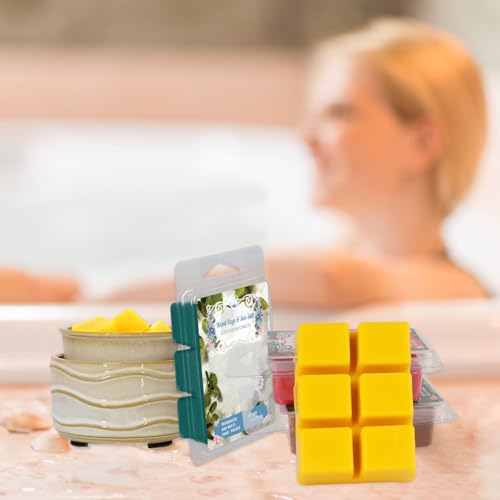 Image of 8 Natural Soy Wax fire-Free Aromatherapy Cube Gift Box, containing 8 Kinds of fragrances Such as bluebells, are Safe and Pleasant, Helping You Create Aromatic Space.