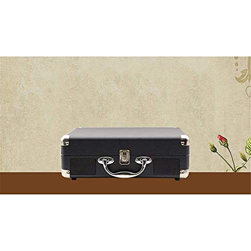 AURADO Tourne-Disque, Haut-Parleur Bluetooth rétro Portable Turntable Bluetooth Valise Turntable Record Machine Vintage… - Les Beatles, Paul McCartney, John Lennon, RIngo Starr, George Harrison AURADO Tourne-Disque, Haut-Parleur Bluetooth rétro Portable Turntable Bluetooth Valise Turntable Record Machine Vintage… – Image 6