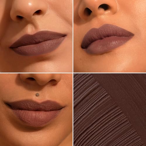 Image of Pilgrim Oh So Creme! Bullet Lipstick | Silky-Matte Finish | Highly Pigmented and Long Lasting | Enriched with Exotic French Grape Seed Oil | (Caramel Charme-01)