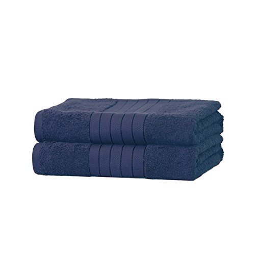 Toallas de Baño Grandes 100 X 150 Azul Marca Brentfords
