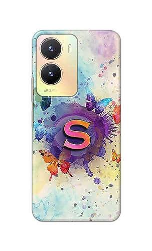 Image of PRINTFIDAA� Printed Hard Back Cover Case for Vivo T2x 5G Back Cover (Alphabet S) -2808
