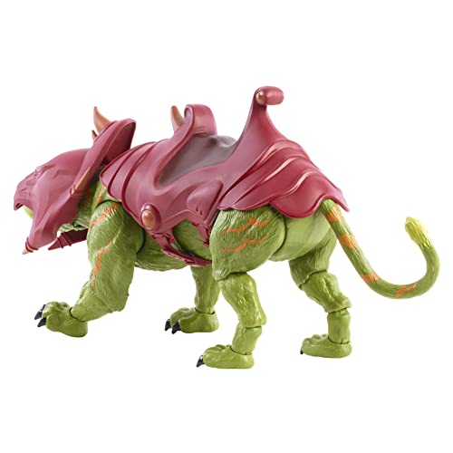 Masters of the Univers Maîtres de l’Univers Masterverse, figurine articulée de combat Tigre de Combat 35 cm, jouet pour collectionneurs et enfants dès 6 ans, GYV18