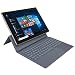 Nuvision NES11-C432SSA Encite Split 11.6" 2-in-1 Tablet with Keyboard, Windows 10 Home, Intel Processor, 4GB RAM, 32GB flash storage, Dual Camera, 1080P HD Webcam (Renewed)