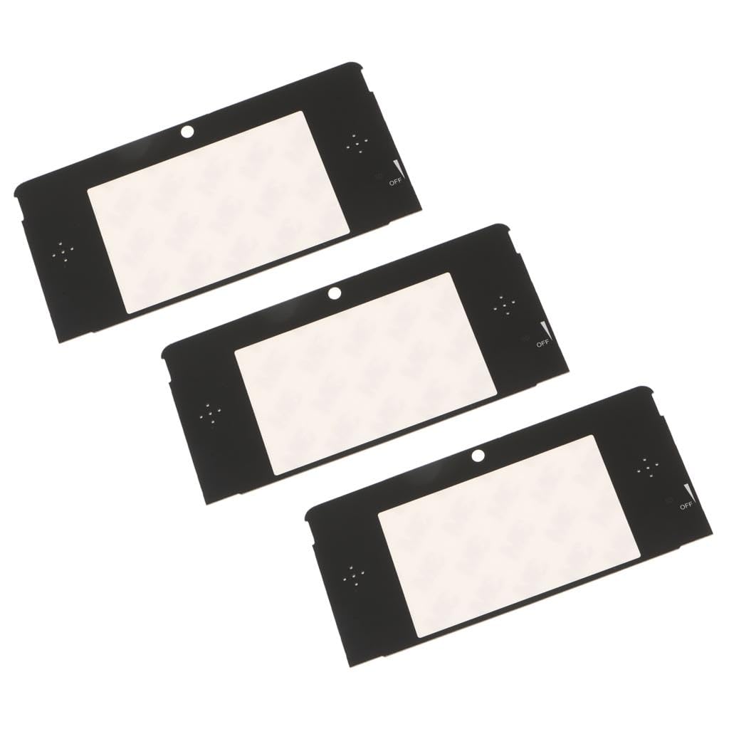 Merishopp 3Pcs LCD Screen Display Glass Cover Top Replacement for 3DS Mirror|Video Games & Consoles | Replacement Parts & Tools| Replacement Parts & Tools-image-12
