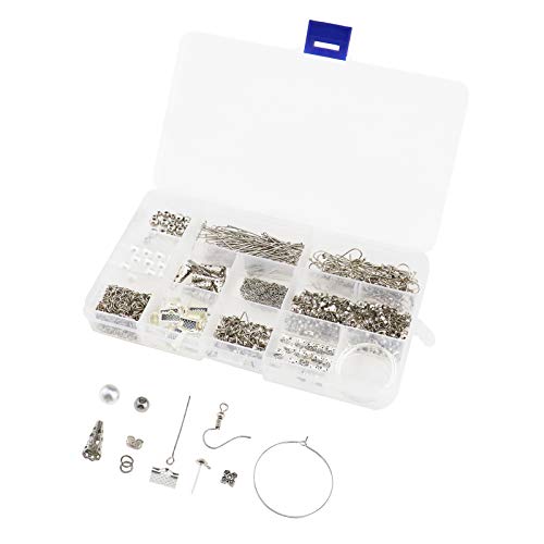 D2D cb386ba Kit Mixta de alas de ángel Pendientes creación de Joyas Caja de Herramientas para Hacer Ganchos de Oreja Pendientes