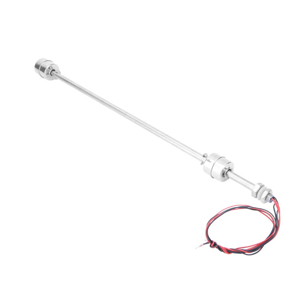 Milltrip Electric Equipment, Water Level Control, Water Level Sensor, Large Size Stainless Steel Double Float Ball Liquid Level Sensor for Tank DC 0-110V (Floating Body 400mm)