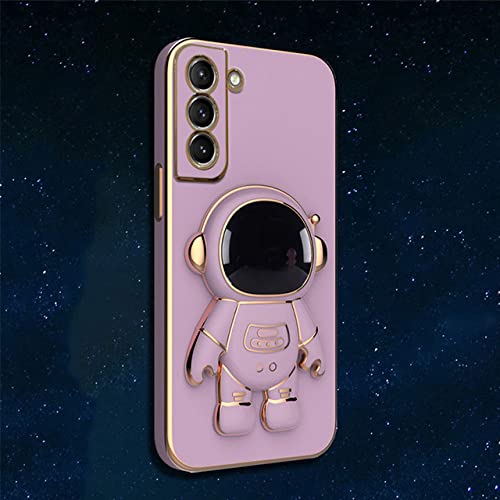 Coque Samsung A33 5G violette silicone antichoc et support 3D