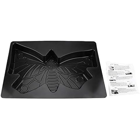 TOPINCN Reusable Butterfly Pattern Concrete Mold Cover