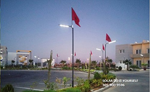 Xtiroyal Solar Lighting System/Solar Street Light/Solar Area Light/Solar Led Light, Waterproof Light, Motion Sensor Security Light / 30 Watt … #TOP7