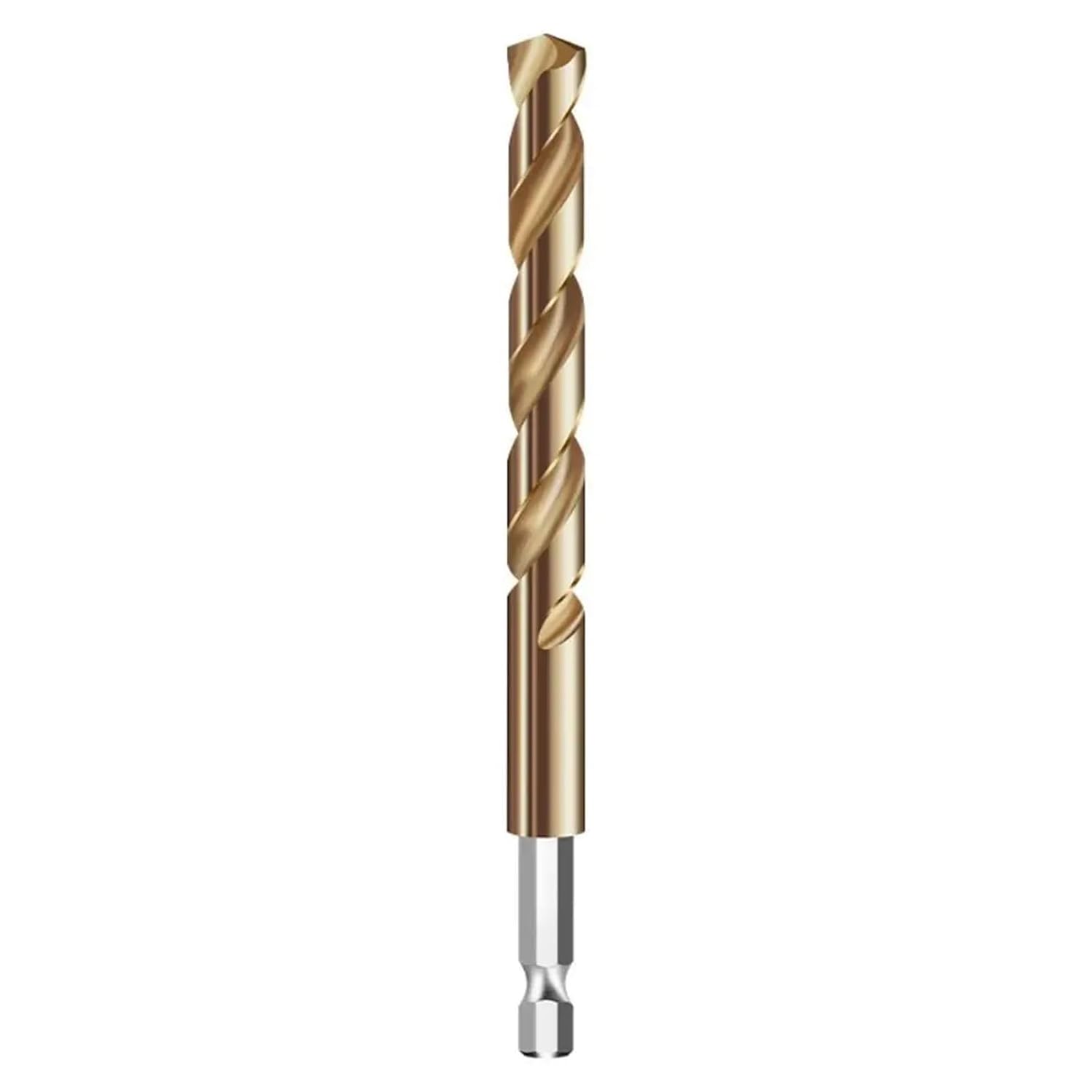 1Pcs Twist Drill 1/4 Hex Shank Drill Bit Set Hexagonal Handle Twist Drill Replacement Practical Power Tools(7mm)