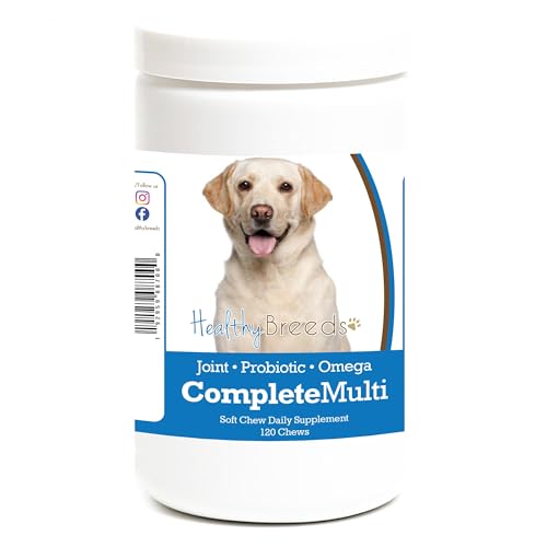 Healthy Breeds Labrador Retriever All in One Multivitamin Soft Chew 120 Count