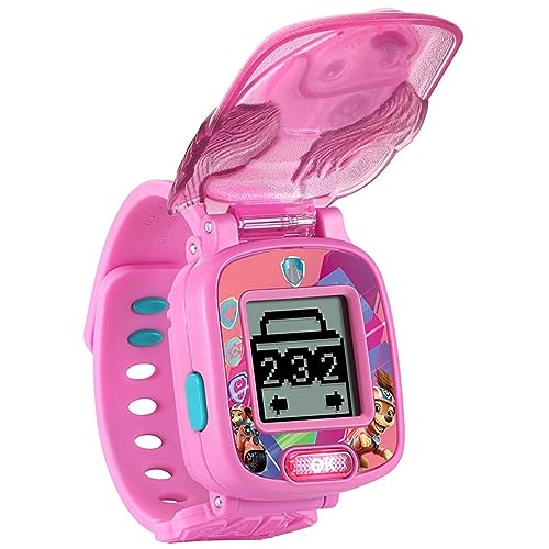 VTech Paw Patrol Montre d'apprentissage Liberty - Montre Enfant avec Affichage numérique, minuteur, chronomètre, réveil et Jeux Amusants - pour Enfants de 3...