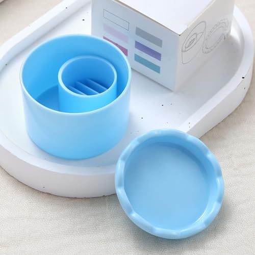 Vaso para lavado de pinceles de uñas con diseño multicapa miniatura 3