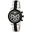 Silver/Black/Black Textured