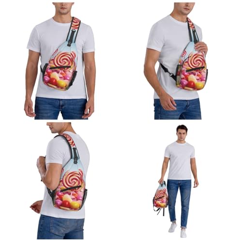 Bolso Cruzado Sweet Candy para Hombre y Mujer miniatura 7