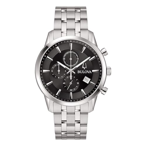 Bulova Orologio Cronografo Uomo Sutton Chronograph Trendy Cod. 96B412