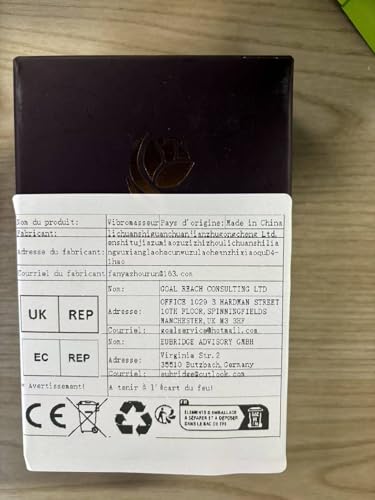 Portable Masseur 10 modes Chargement USB silencieux Étanche LO1X7D4