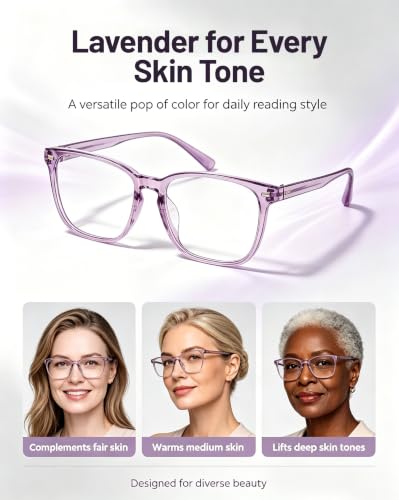 Image of 4 PACKS Blue Light Blocking Reading Glasses Women 1.0 1.25 1.5 1.75 2.0 2.25 2.5 2.75 3.0 3.5 4.0 5.0 6.0