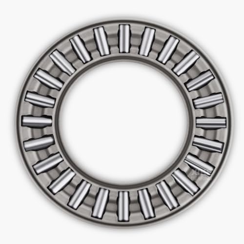 XiKe 4 Stück AXK 3047+2AS Druck-Nadelrollenlager 30x47mm mit Unterlegscheiben, passend für DIY/Elektro- & Handwerkzeuge, Autos/LKWs/Anhänger/Zwei- & Dreiräder, usw.