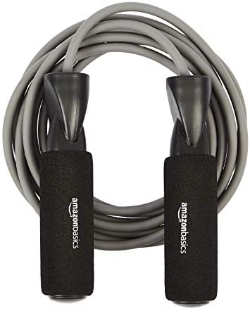 Amazon Basics Standard Jump Rope, Grey