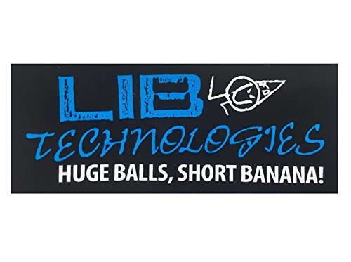 Amazon | LIBTECH（リブテック）ステッカー HUGE BALLS,SHORT BANANA