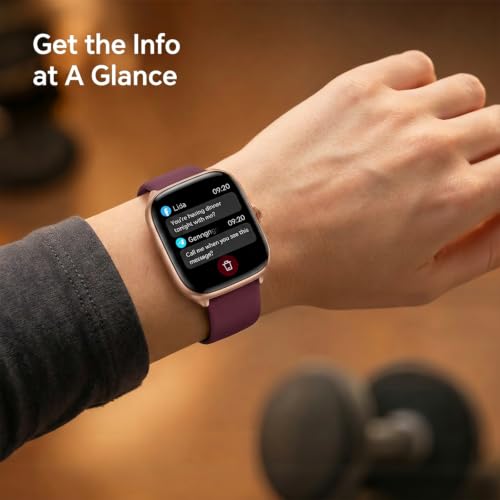 Image of Smart Watches for Women Men[3 Bands], 1.75 inch AMOLED Small Women's Smartwatch