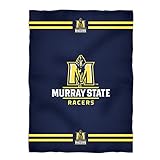Vive La Fete College Blanket, Officially Licensed Murray State Racers, Warm & Lightweight Throw Measuring 40' X 58' from