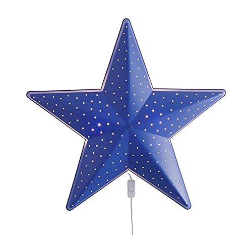 Ikea Star Wall Lamp Blue Children's Lighting