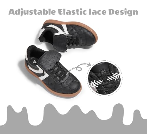 LUCKY STEP Unisex-Child Casual Sneakers Fashion Lightweight Walking Shoes Classic Retro Athletic Sneaker for Little Kids4