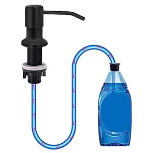 Izolor Küchenspüle Seifenspender mit Verlängerungsrohr