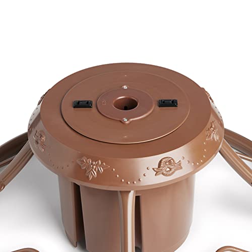 Home Heritage GX1623U22F31 Artificial Christmas Tree Base Rotating Metal Stand thumb #7