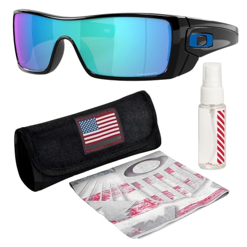 OAKLEY BATWOLF OO9101 Rectangle Shape Sunglasses With Official Eyewear Kit