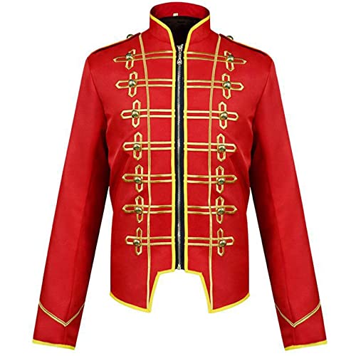 Veste steampunk gothique pour homme veste vintage médiévale